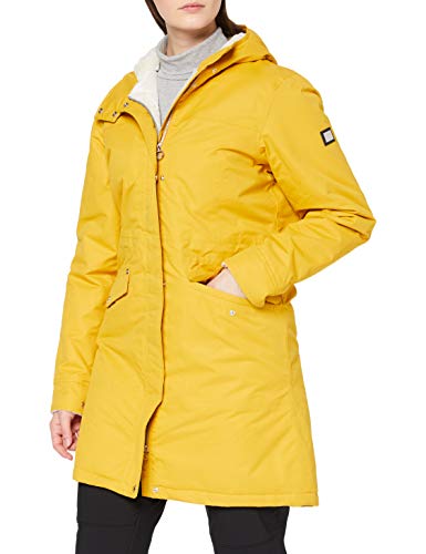 Regatta Rimona Chaqueta Parka Impermeable con Capucha y Aislamiento, Amarillo (Mustard Seed), 38 para Mujer