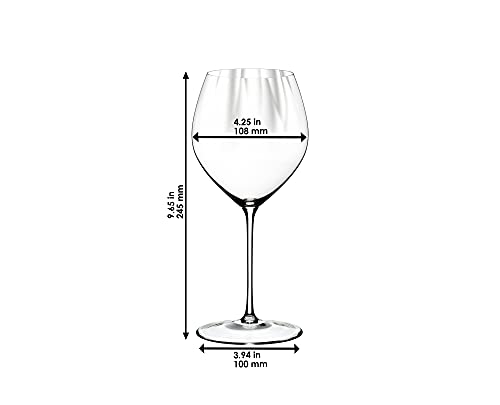 Riedel Performance Chardonnay - Juego de 2 copas de vino