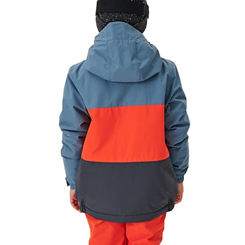 RIP CURL SKJBD4 Olly Snow, Anorak para Niño, Azul (Slate Blue 1115) (14)