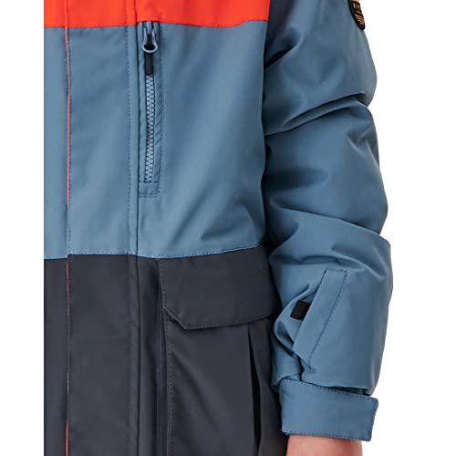 RIP CURL SKJBD4 Olly Snow, Anorak para Niño, Azul (Slate Blue 1115) (14)