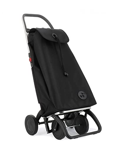 Rolser Carro I-MAX MF 4 Ruedas Plegable - Negro