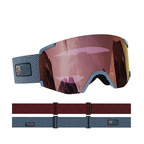 SALOMON Goggles S/View Sigma Gafas de Sol, Adultos Unisex, Grey (Gris), NS