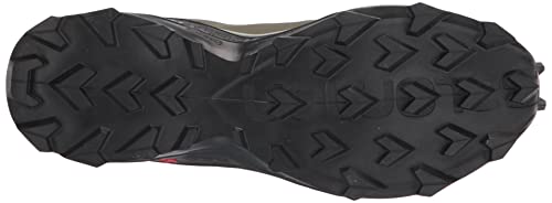 SALOMON Shoes Supercross 3, Zapatillas de Trail Running Hombre, Olive Night/Wrought Iron/Black, 46 EU