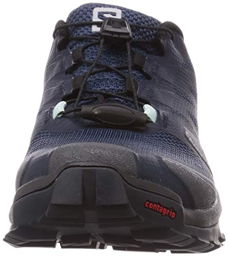 Salomon XA Rogg Gore-Tex, Zapatillas para Correr Mujer, Dark Denim/Black/Icy Morn, 36 EU