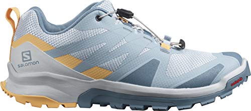 SALOMON XA ROGG W, Zapatillas de Senderismo Mujer, Kentucky Blue/Pearl Blue/Warm Apricot, 41 1/3 EU