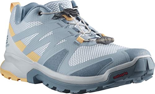 SALOMON XA ROGG W, Zapatillas de Senderismo Mujer, Kentucky Blue/Pearl Blue/Warm Apricot, 41 1/3 EU