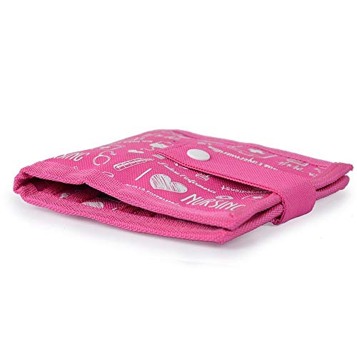 Salvabolsillos, Keen's, Mobiclinic, Para bata o pijama, Diseño exclusivo con estampados en color rosa, Amo la enfermería