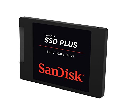 SanDisk 480G-G26 SSD Plus - Disco sólido interno de 480 GB (SATA III, 6.35 cm, con hasta 535 MB/s)