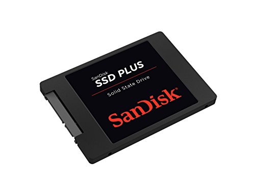 SanDisk 480G-G26 SSD Plus - Disco sólido interno de 480 GB (SATA III, 6.35 cm, con hasta 535 MB/s)