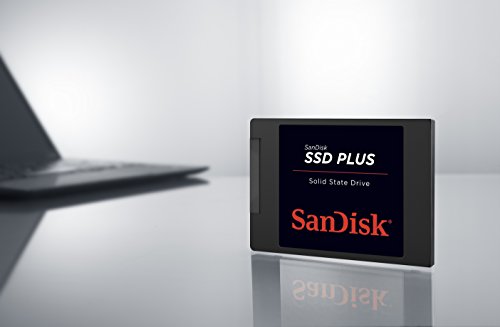 SanDisk 480G-G26 SSD Plus - Disco sólido interno de 480 GB (SATA III, 6.35 cm, con hasta 535 MB/s)