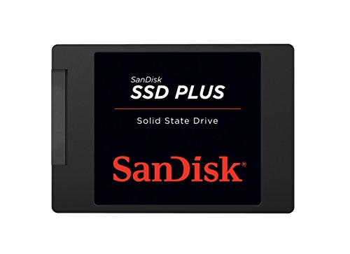 SanDisk 480G-G26 SSD Plus - Disco sólido interno de 480 GB (SATA III, 6.35 cm, con hasta 535 MB/s)