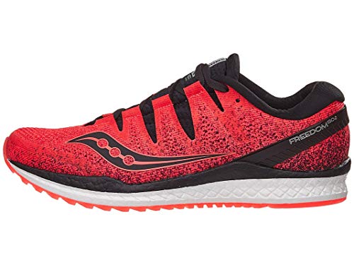 Saucony Freedom ISO 2, Zapatillas de Entrenamiento Hombre, Rojo (Vizired/Black 035), 46.5 EU