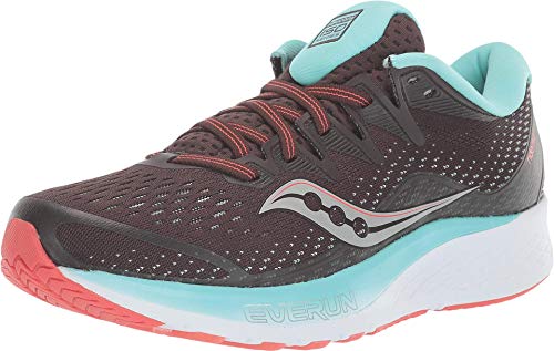 Saucony Ride ISO 2 Brown/Coral, Zapatillas de Atletismo Mujer, 37.5 EU