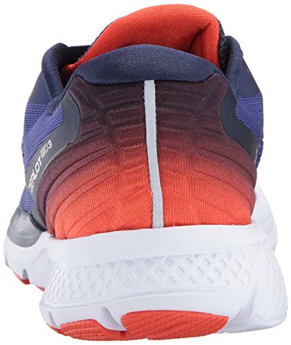 Saucony Zealot ISO 3 - Zapatillas de Correr para Hombre, Azul Naranja, 39.5 EU