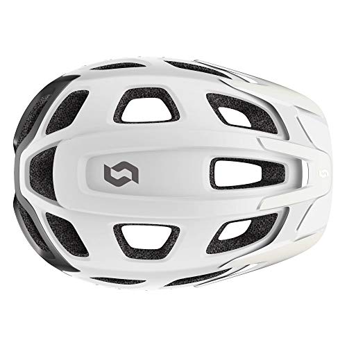 Scott 275205 - Casco de Bicicleta Unisex para Adulto, Blanco, L > 59-61 cm