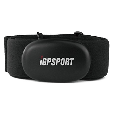 Sensor de monitor de ritmo cardíaco iGPSPORT HR35 para rastreador de ejercicio, con Bluetooth & ANT + (cinta suave de pecho)