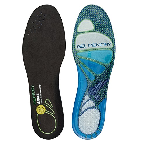 Sidas Cushioning Gel Memory Plantillas/Deportivas, (Multicolor),37 EU