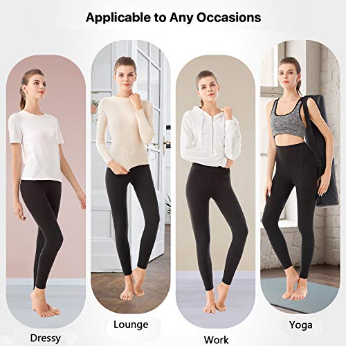 SINOPHANT Leggins Mujer, Pantalon Deporte Yoga Mujer, Leggings Mujer Fitness Suaves Elásticos Cintura Alta para Reducir Vientre