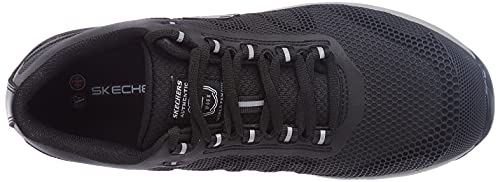 Skechers Bulkin Bragoo, Zapatillas Hombre, Black, 44 EU