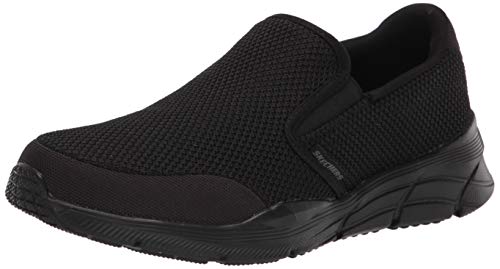 Skechers Equalizer 4.0 Krimlin, Zapatillas Hombre, Negro, 42 EU