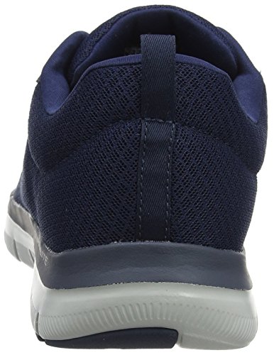 Skechers Flex Advantage 2 Dayshow, Zapatillas para Correr Hombre, Navy/Black, 47.5 EU