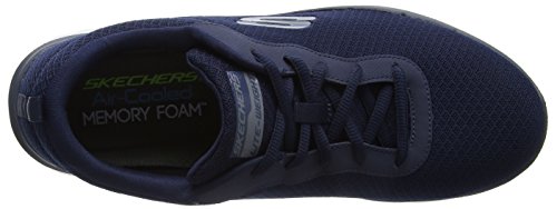 Skechers Flex Advantage 2 Dayshow, Zapatillas para Correr Hombre, Navy/Black, 47.5 EU