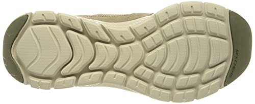 Skechers Flex Advantage 4.0 Woodland, Zapatillas Hombre, Taupe, 41 EU