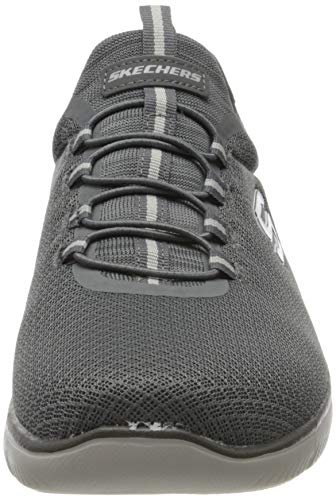 Skechers Summits, Zapatillas de Deporte Hombre, Charcoal, 43 EU