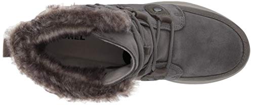 Sorel Explorer Joan Botas para nieve para Mujer, Gris (Quarry/Black), 40.5 EU