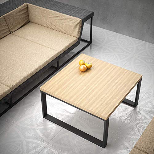 sossai® - Estructura para la mesa de la sala | CKK1 | 2 Piezas | Ancho 70 cm x Altura 40 cm | Color: Negro | Material: Acero | patas de mesa | carga pesada