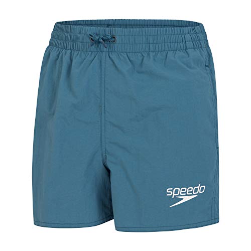 Speedo Essential 13" Pantalones Cortos de Natación, Niños, Verde (Swell Green), XS