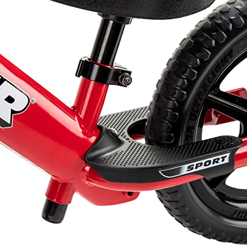 Strider - Bicicleta sin pedales Strider 12 Sport, para niños de 18 meses a 5 años, roja