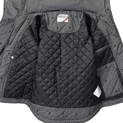 Sublevel - Chaqueta de transición Deportiva para Mujer 46550D Grey XS