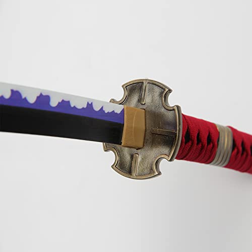 Sword Man Bamboo Cosplay Anime Espada Katana, Roronoa Zoro Katana, Sandai Kitetsu Katana Espada 103cm / 40 Pulgadas