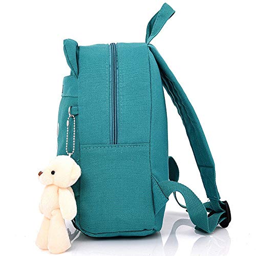 T-ara The New Bags - Mochila de oso de dibujos animados para niños pequeños y niños, mochila esencial para senderismo (color: jacinto, tamaño: mediano)