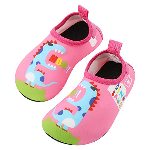 TAGVO Zapatos de Agua Baby Girl Girl, Zapatos de Natación de Calcetines Aqua Swim Calzados Descalzos para Piscina de Playa