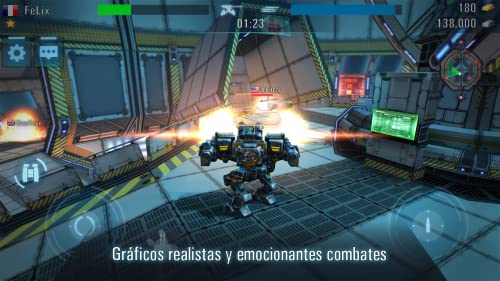 Tanks VS Robots: Juegos de Tanques y Robots Multijugador Gratis