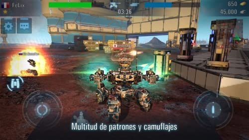 Tanks VS Robots: Juegos de Tanques y Robots Multijugador Gratis