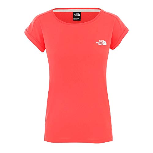 The North Face Camiseta TANKEN Rojo Blanco Mujer