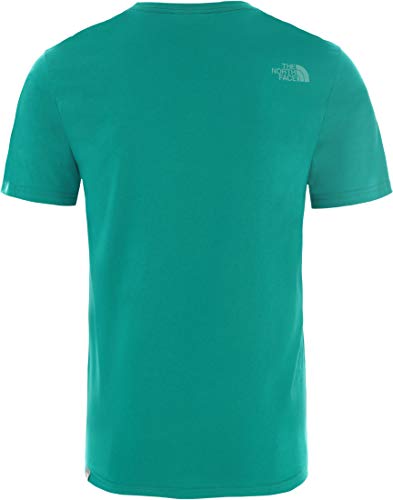 The North Face M S/S Easy tee Fanfare Green, Hombre, XL