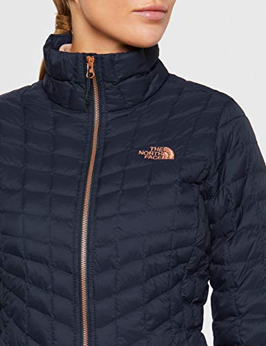 The North Face T93BRL Chaqueta con Cremallera Thermoball, Mujer, Urban Navy/Metallic Copper, XS