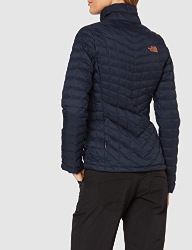 The North Face T93BRL Chaqueta con Cremallera Thermoball, Mujer, Urban Navy/Metallic Copper, XS