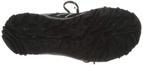 The North Face Womens Litewave Fastpack II Mid WP, Zapato para Caminar Mujer, TNF Black, 40.5 EU