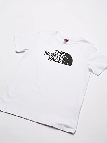 The North Face Y S/S Easy tee Camiseta, Blanco, M