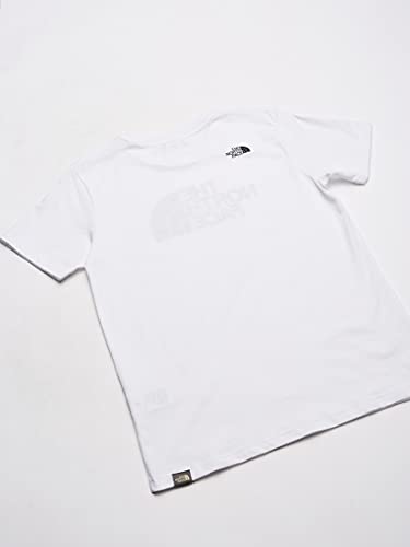 The North Face Y S/S Easy tee Camiseta, Blanco, M