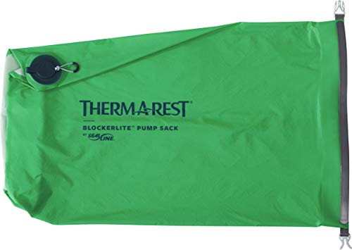 Therm-a-Rest BlockerLite - Saco para bomba (14 x 26,5 x 48 cm), color verde