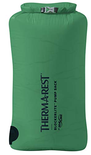 Therm-a-Rest BlockerLite - Saco para bomba (14 x 26,5 x 48 cm), color verde