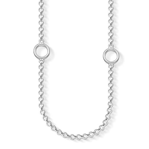 Thomas Sabo X0201-001-12-L80 Collar de Mujer con Plata Esterlina 925/1000 80 cm