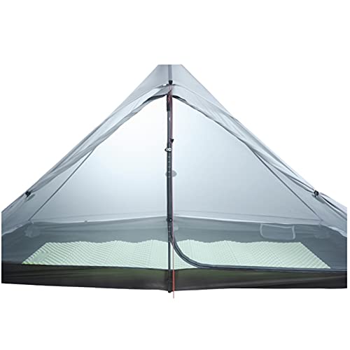 Tienda Ultralight Camping Tent Single Persona Fácil configuración Impermeable Tienda instantánea portátil para el Ciclismo de Senderismo Carpa (Color : Green)