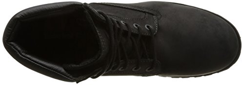 Timberland Foraker 6-Inch Waterproof, Botas Chukka Hombre, Negro Black Full Grain, 40 EU